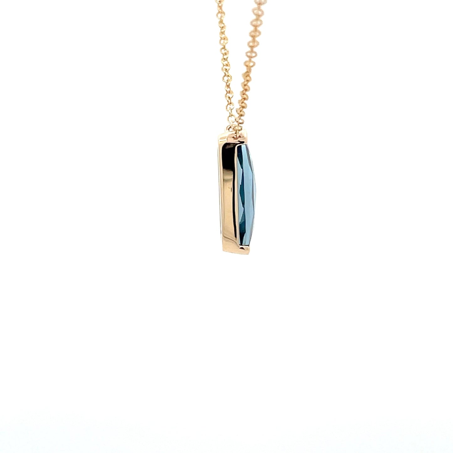 London Blue Topaz Pendant  Gardiner Brothers