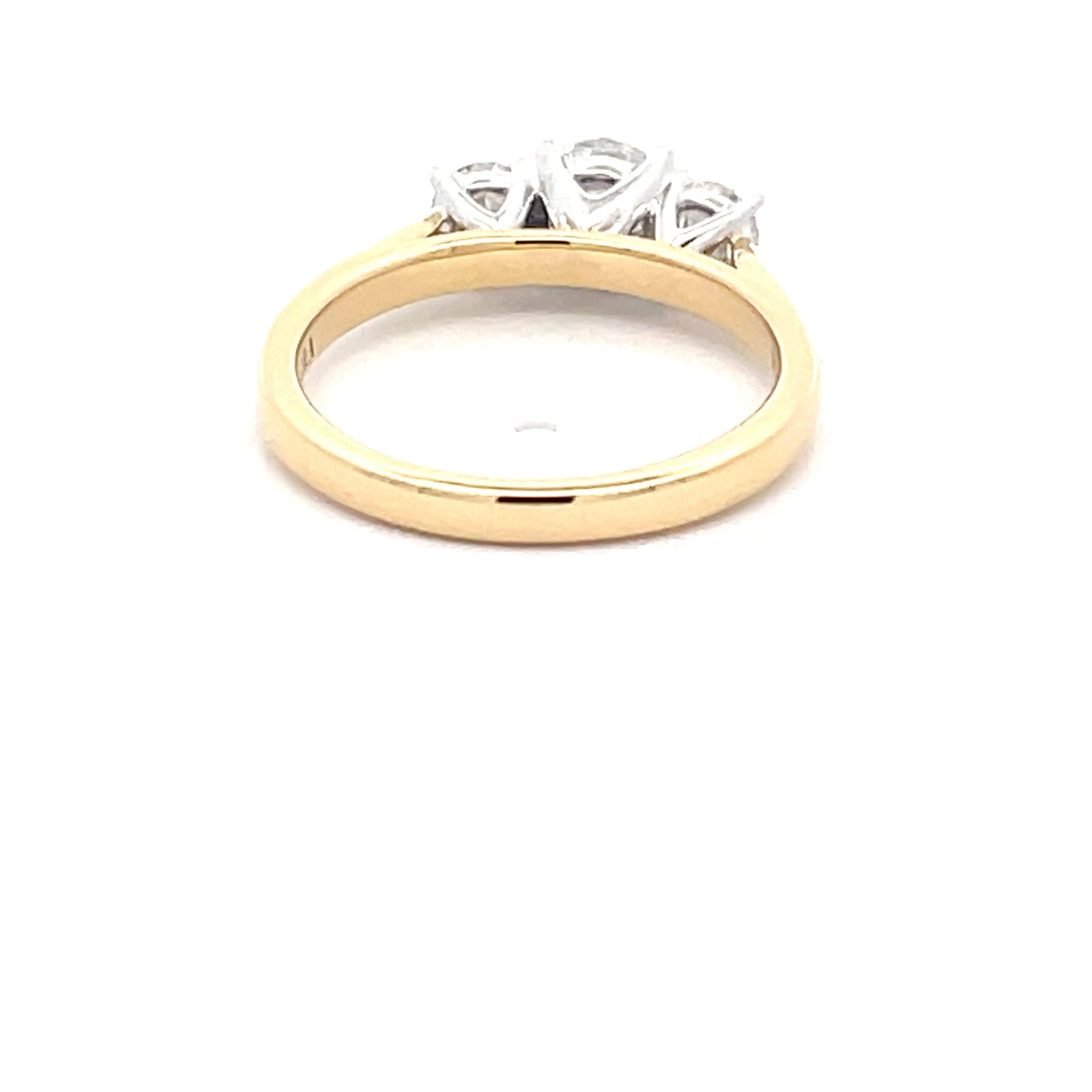 Aurora Cut Diamond 3 Stone Ring - 0.95cts  Gardiner Brothers