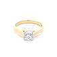 ROUND BRILLIANT CUT DIAMOND SOLITAIRE RING - 1.00CTS  Gardiner Brothers