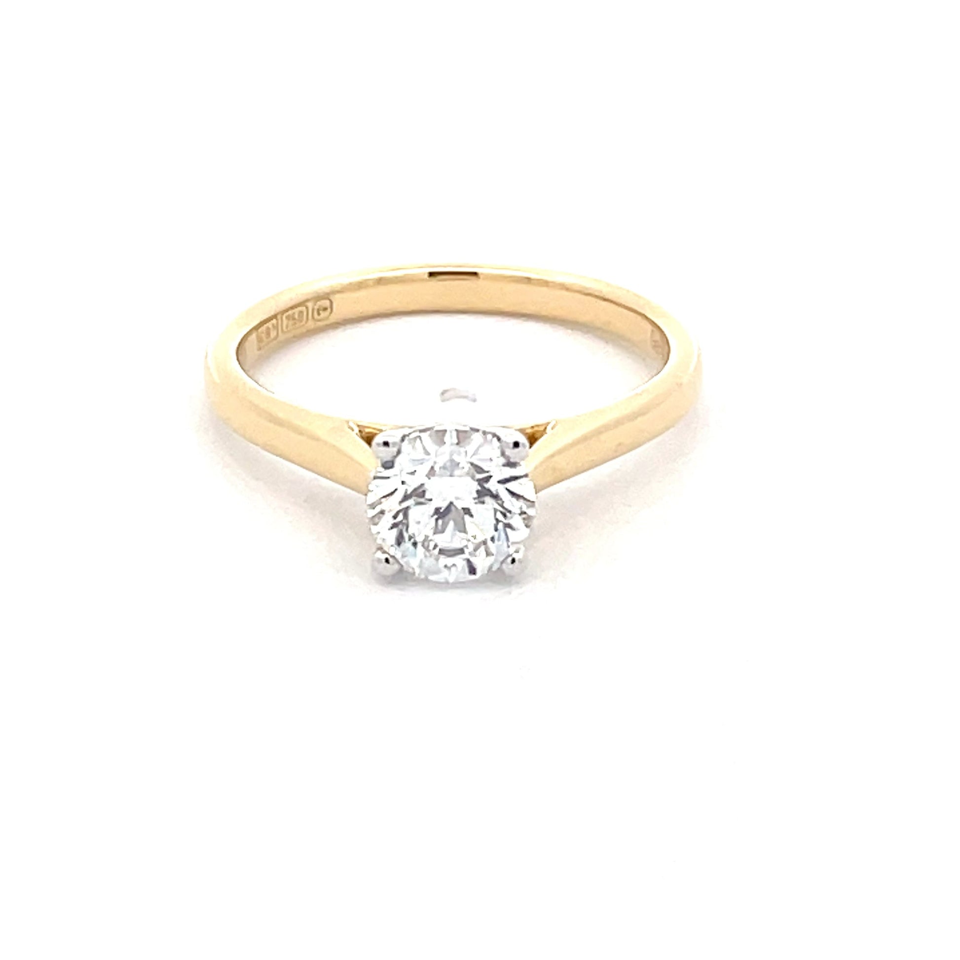 Round Brilliant Cut Diamond Solitaire Ring - 1.00cts  Gardiner Brothers