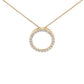 Diamond Circle Pendant - 0.35cts Pendant gardiner-brothers
