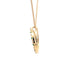 Emerald and Diamond Circle Pendant  Gardiner Brothers