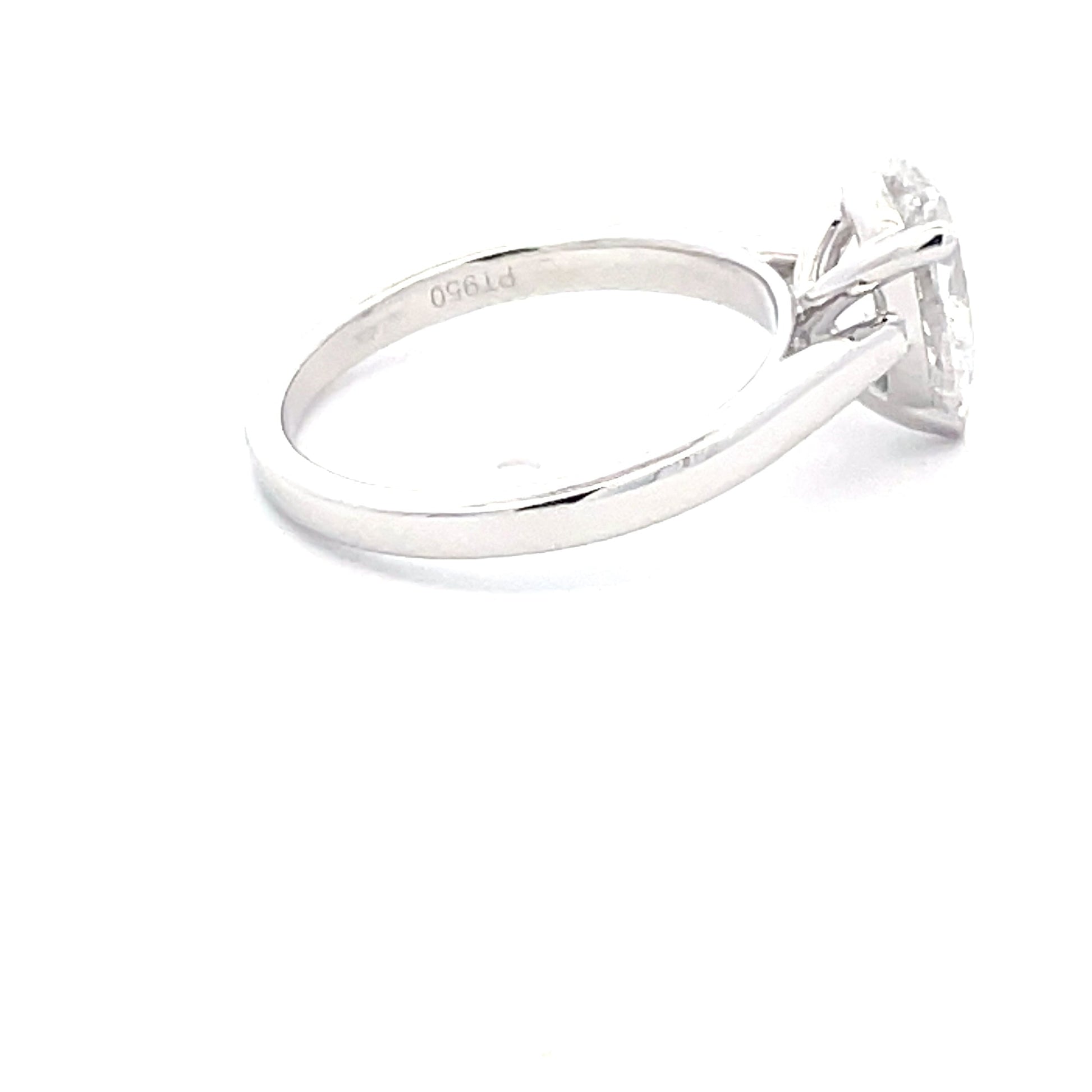 Pear Shaped Diamond Solitaire Ring - 1.51cts  Gardiner Brothers