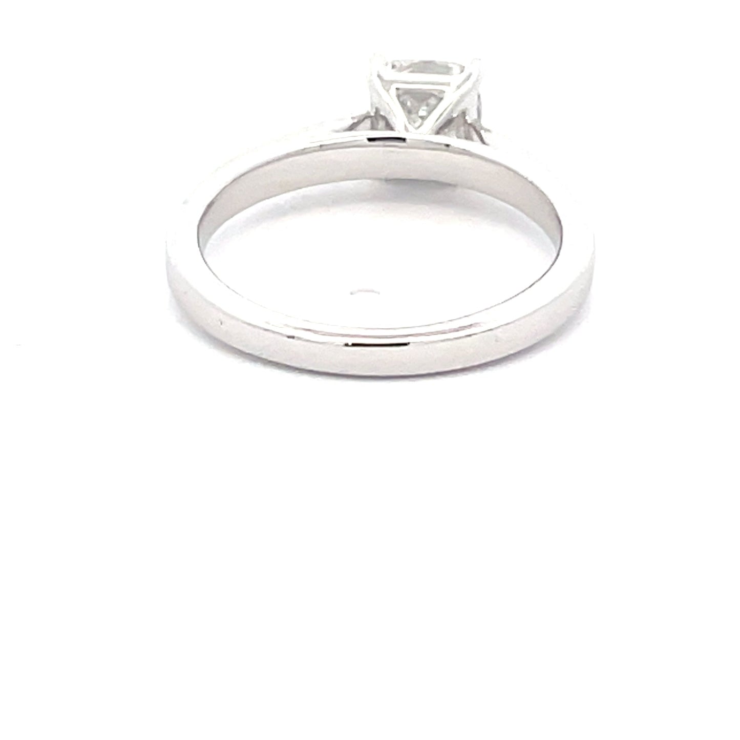 Cushion Shaped Diamond Solitaire Ring - 1.01cts  Gardiner Brothers