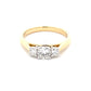 Round Brilliant Cut Diamond 3 Stone Ring - 0.60cts  Gardiner Brothers