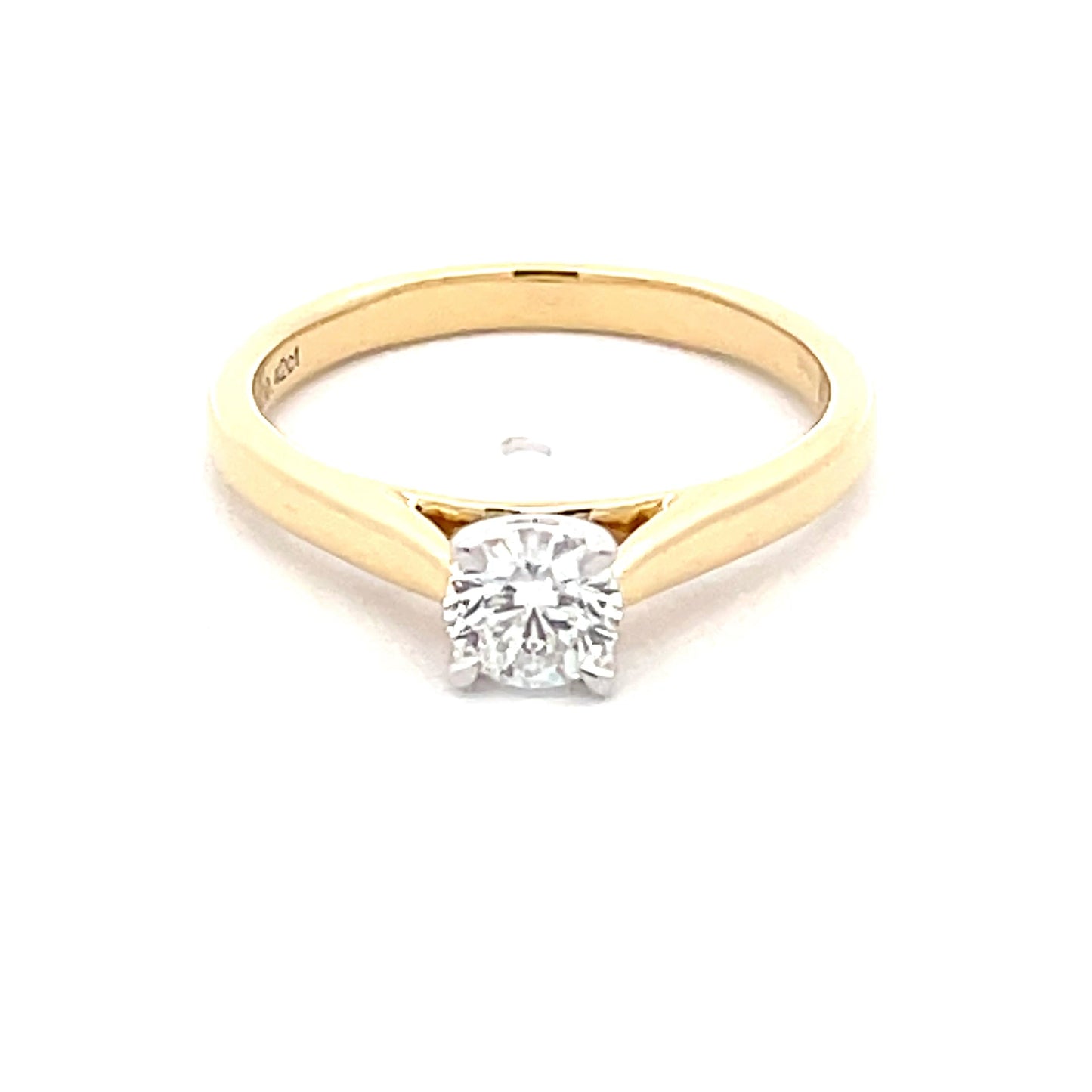 Aurora Cut Diamond Solitaire Ring - 0.42cts  Gardiner Brothers   