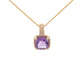 Twist Wire Style Amethyst Pendant  Gardiner Brothers   
