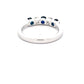 Sapphire and Round Brilliant cut diamond 5 stone ring  Gardiner Brothers   