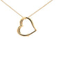 AURORA HEART SHAPE DIAMOND PENDANT  Gardiner Brothers   