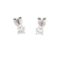 Lab Grown Round Brilliant Cut Diamond Solitaire Earrings - 0.50cts  Gardiner Brothers   