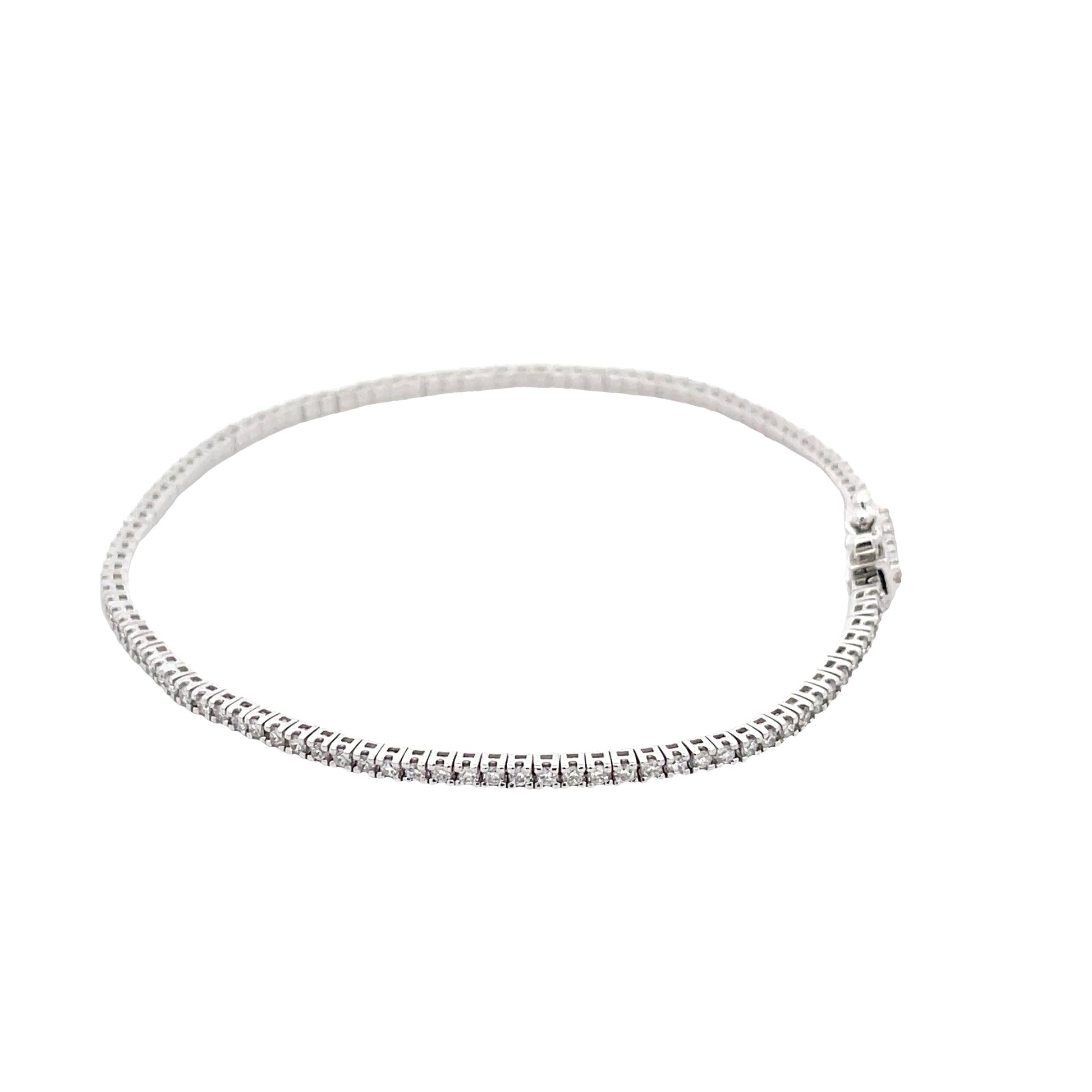 Round brilliant Cut Diamond Tennis Bracelet - 1.00cts  Gardiner Brothers   