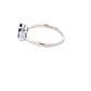 Oval Sapphire and Diamond 2 Stone Ring  Gardiner Brothers   