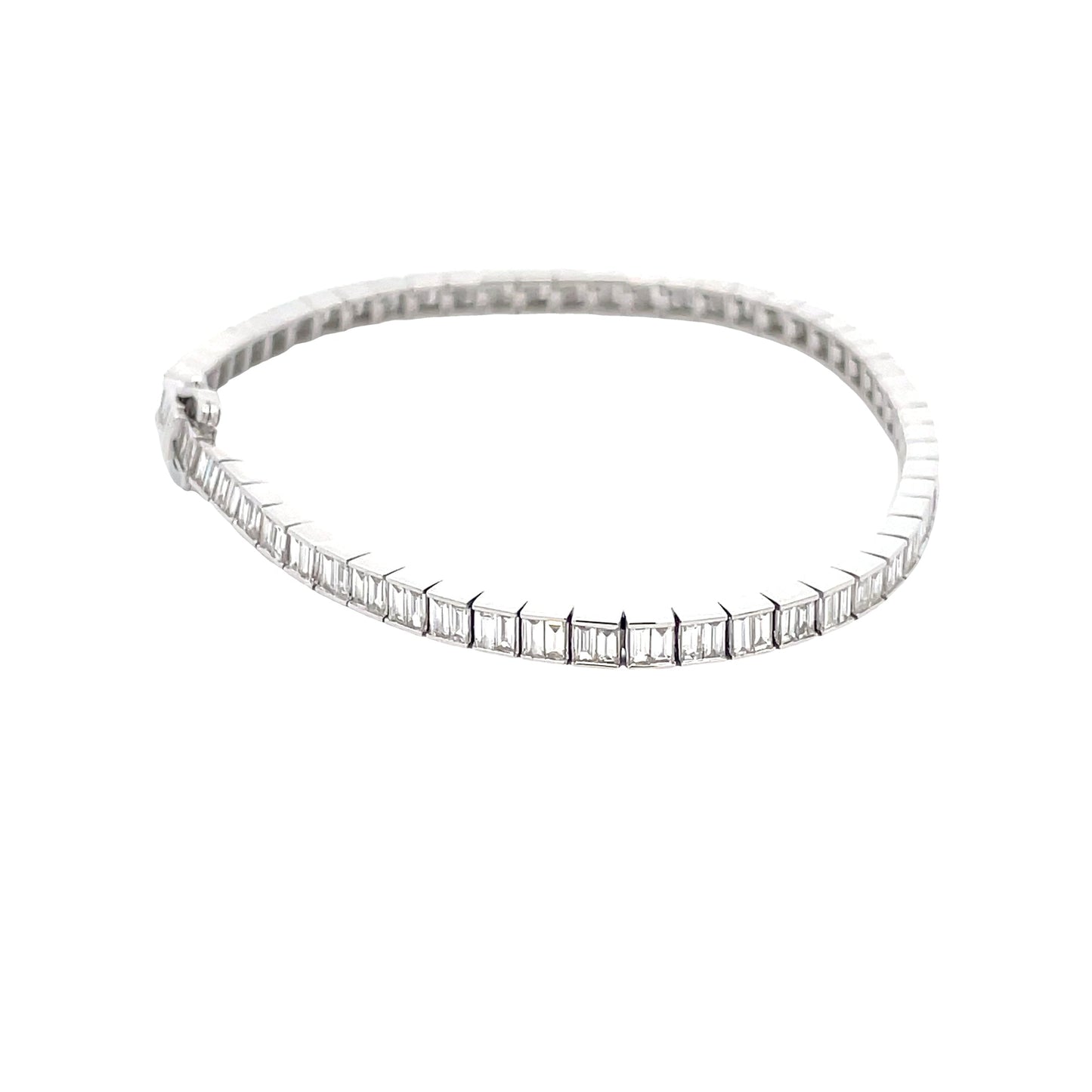 Baguette Cut Diamond Bracelet  Gardiner Brothers   