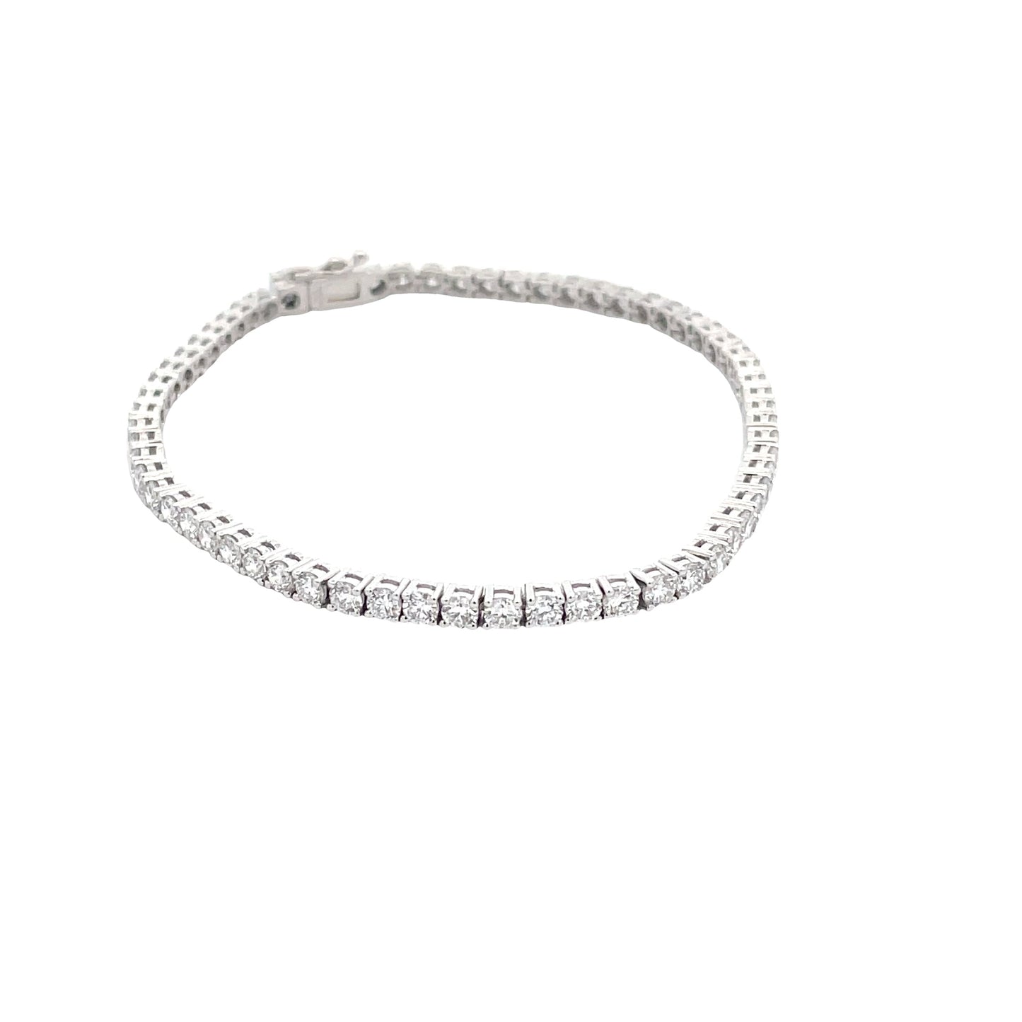 Lab grown Diamond Tennis Bracelet - 4.24cts