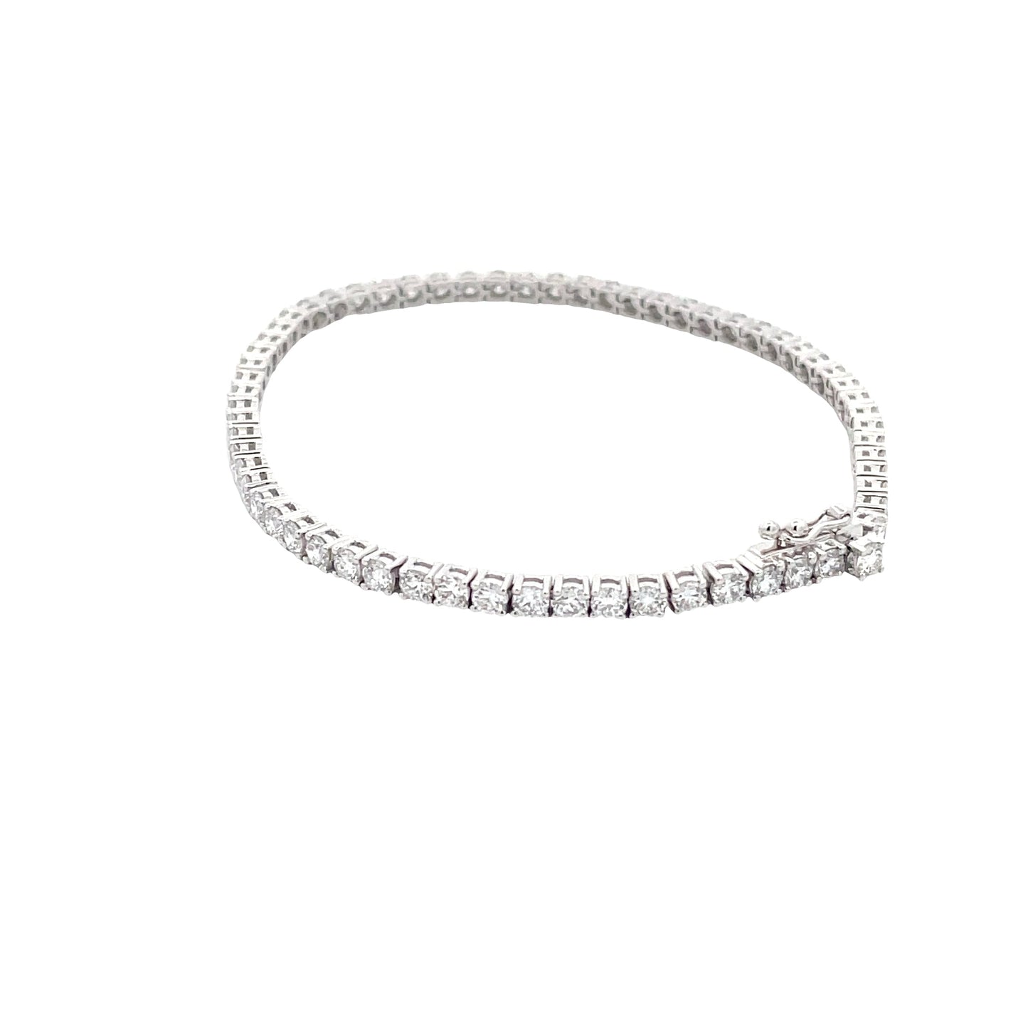 Lab grown Diamond Tennis Bracelet - 4.24cts