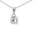 Round Brilliant cut Diamond Solitaire Pendant - 0.90cts