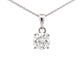 Round Brilliant cut Diamond Solitaire Pendant - 0.90cts