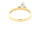 Aurora Oval Shaped Diamond Solitaire Ring - 0.94cts