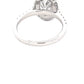 Oval Shaped Diamond Halo Cluster Style Ring - 2.25cts