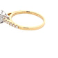 Round Brilliant cut Diamond Solitaire With Diamond Set Shoulders - 1.25cts