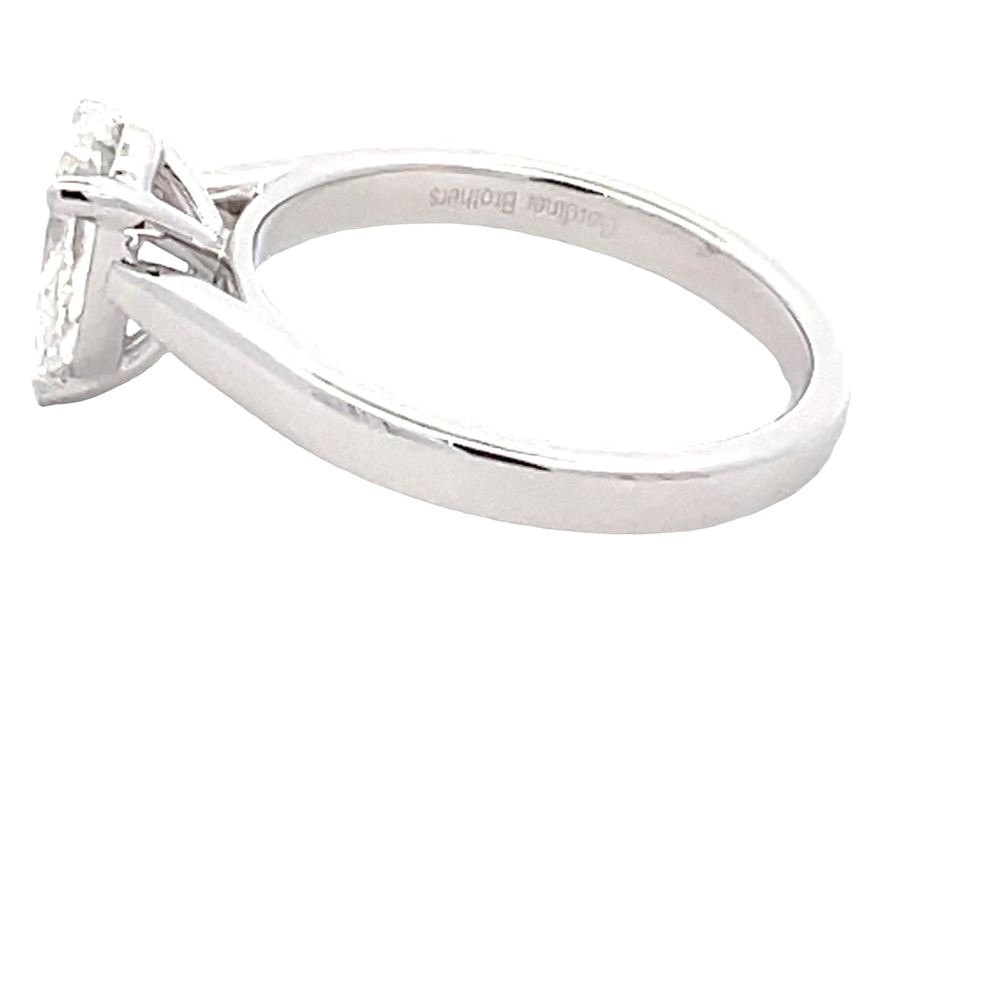 Pear Shaped Diamond Solitaire Ring - 1.00cts