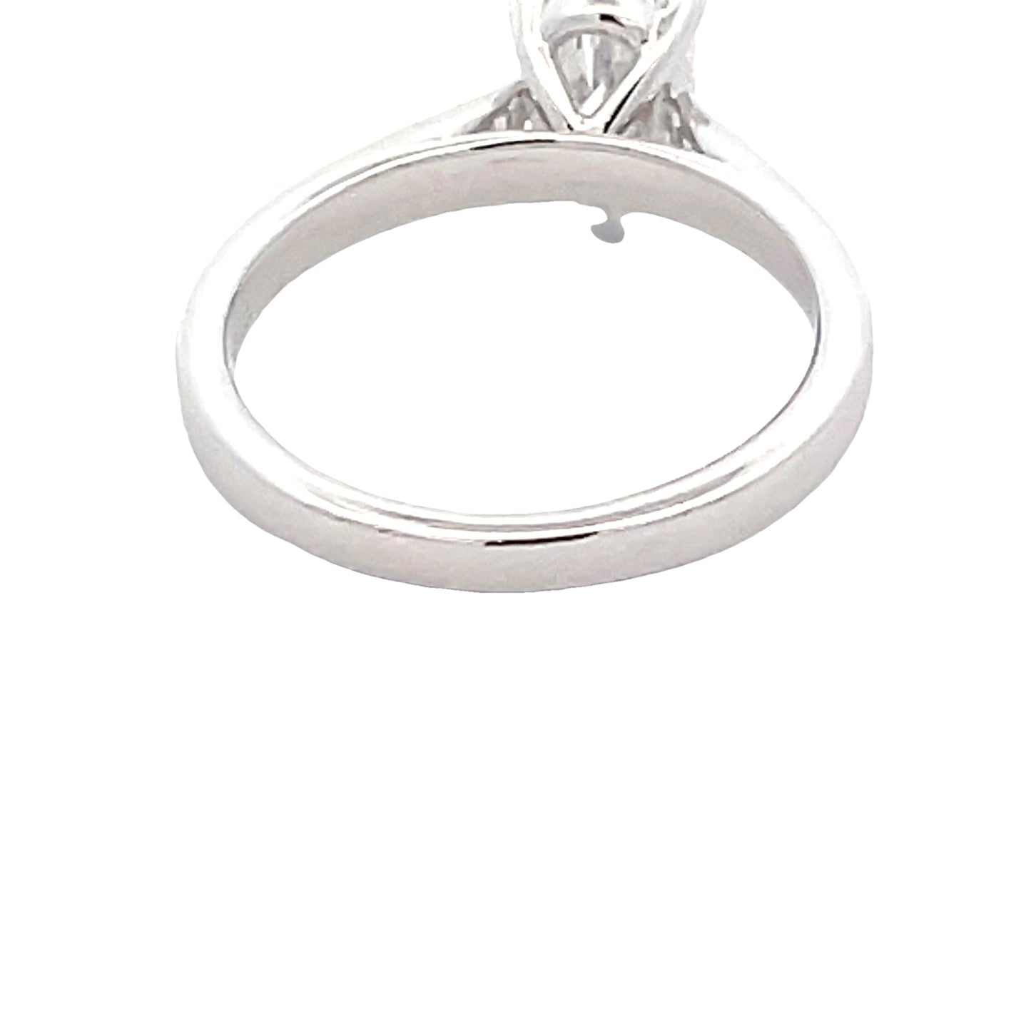 Pear Shaped Diamond Solitaire Ring - 1.00cts