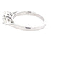Aurora Oval and Pear Shaped Diamond 3 Stone ring - 1.00cts