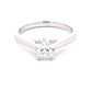 Oval Shaped Diamond Solitaire Ring - 0.80cts