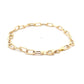 Yellow Gold Paperchain Link Bracelet  Gardiner Brothers   