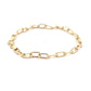 Yellow Gold Paperchain Link Bracelet  Gardiner Brothers   