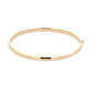 Yellow Gold 4mm Court Bangle  Gardiner Brothers   
