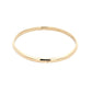 Yellow Gold 4mm Court Bangle  Gardiner Brothers   