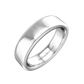 Plain Wedding Band With A Flat Outside and Rounded Edges  Gardiner Brothers   