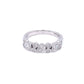 Diamond Pear and Brilliant Cut Eternity Ring  gardiner-brothers