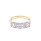Round Brilliant Cut 4 Stone Eternity Ring - 1.20cts  gardiner-brothers