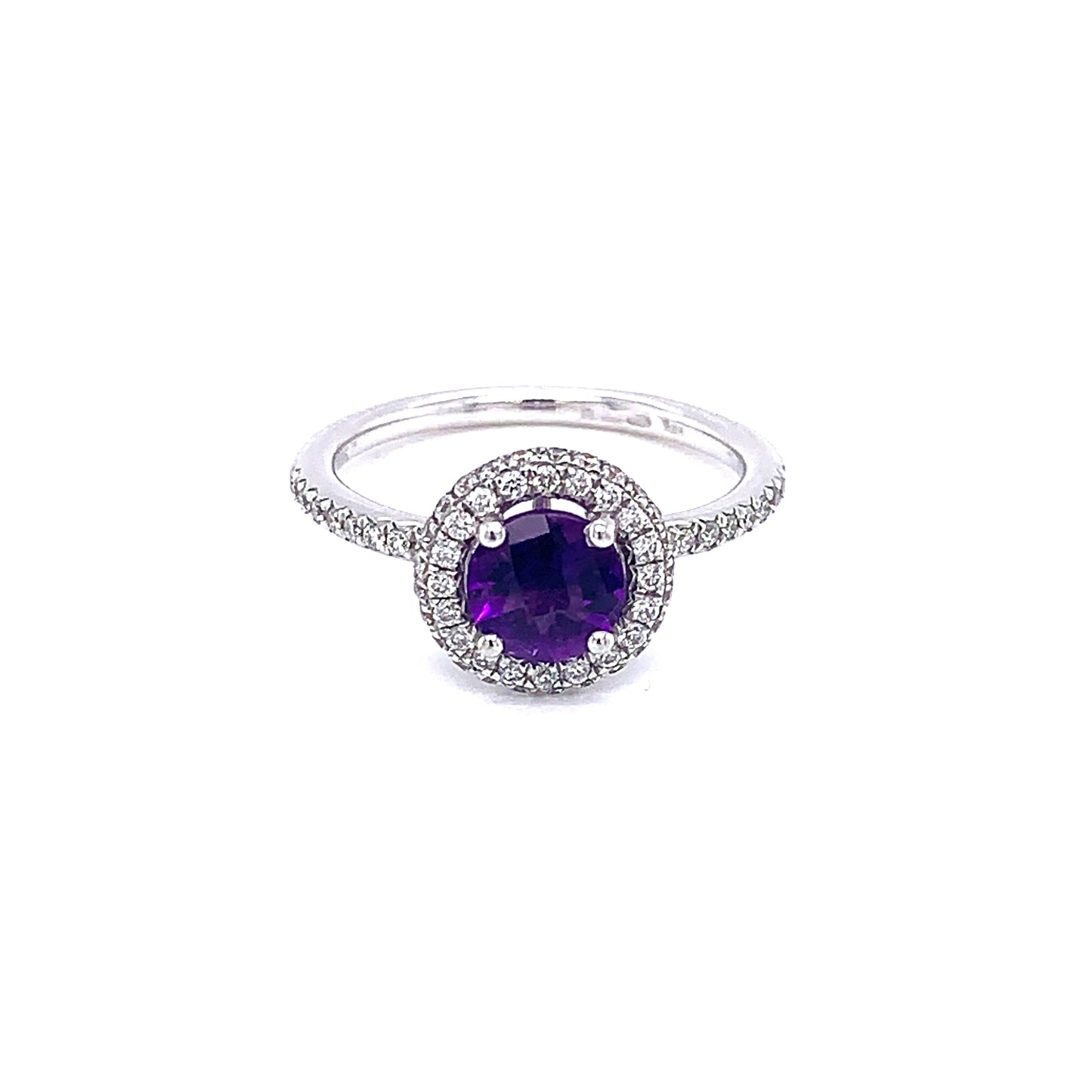 Amethyst and Diamond Ring  gardiner-brothers