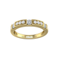 Round Brilliant Cut Diamond Set Wedding Band  Gardiner Brothers   