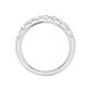 Round Brilliant Cut Mirco Claw Set Wedding Band  Gardiner Brothers   