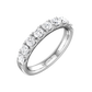 Round Brilliant Cut Mirco Claw Set Wedding Band  Gardiner Brothers   