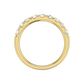 Round Brilliant Cut Mirco Claw Set Wedding Band  Gardiner Brothers   
