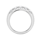 Round Brilliant Cut Mirco Claw Set Wedding Band  Gardiner Brothers   