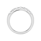 Round Brilliant Cut Mirco Claw Set Wedding Band  Gardiner Brothers   