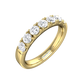 Round Brilliant Cut Mirco Claw Set Wedding Band  Gardiner Brothers 18ct Yellow Gold 0.50cts 