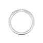 Curved Diamond Set Wedding Band  Gardiner Brothers   