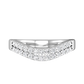 Double Row Curved Shaped Wedding Band  Gardiner Brothers   