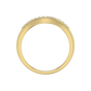 Double Row Bow Shaped Wedding Band  Gardiner Brothers   