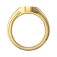 Oval Signet Ring 11x9mm  Gardiner Brothers