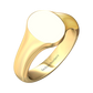 Oval Signet Ring 11x9mm  Gardiner Brothers
