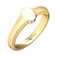 Oval Signet Ring 7x5mm  Gardiner Brothers