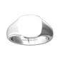 Cushion Signet Ring 11x11mm  Gardiner Brothers